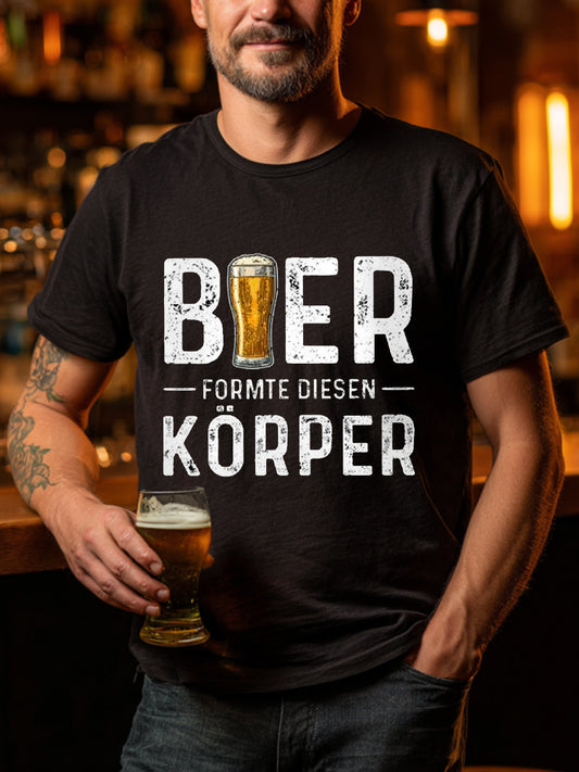 Men's Beer Lovers Casual Tee