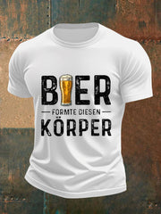 Men's Beer Lovers Casual Tee