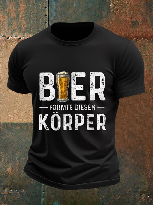Men's Beer Lovers Casual Tee