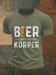 Men's Beer Lovers Casual Tee