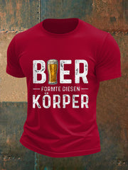 Men's Beer Lovers Casual Tee