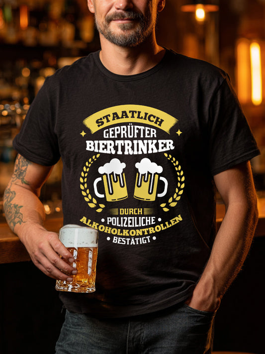 Men's Beer Lovers Casual Tee