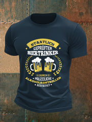 Men's Beer Lovers Casual Tee