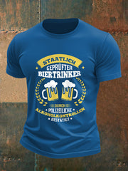 Men's Beer Lovers Casual Tee
