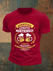 Men's Beer Lovers Casual Tee