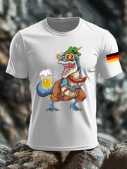 Men's CrewGerman Oktoberfest In Munich Printed T-shirt