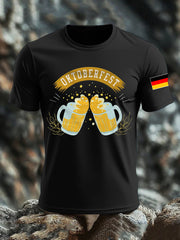 Men's CrewGerman Oktoberfest In Munich Printed T-shirt