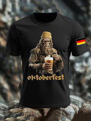 Men's CrewGerman Oktoberfest In Munich Printed T-shirt