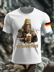 Men's CrewGerman Oktoberfest In Munich Printed T-shirt