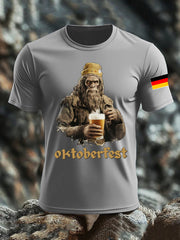 Men's CrewGerman Oktoberfest In Munich Printed T-shirt