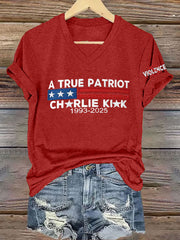 Women's Freedom Is Not Free R.I.P Charlie Kirk Short Sleeve T-Shirt